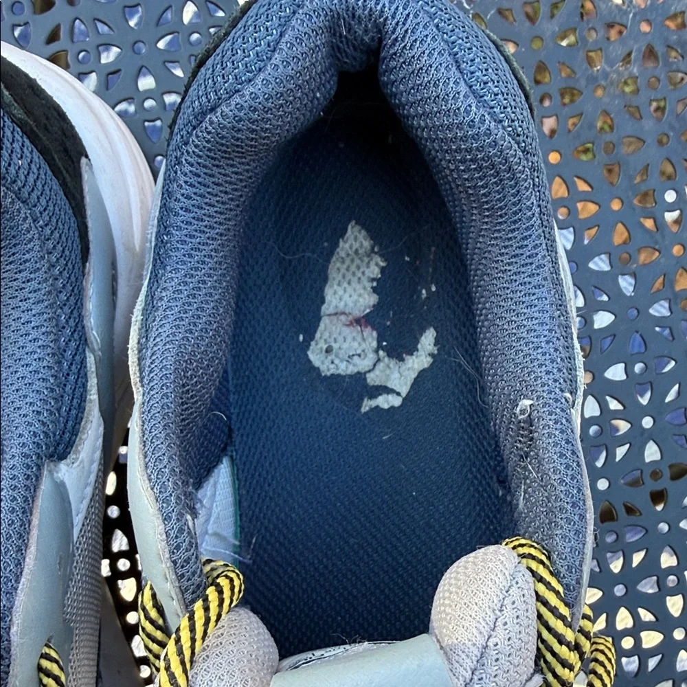 Fila Black and Gray Sneakers with Yellow Accents - Picture 2 of 11